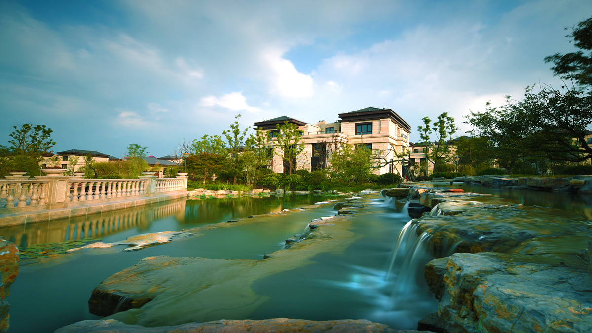 悅達 · 十里香溪實景圖